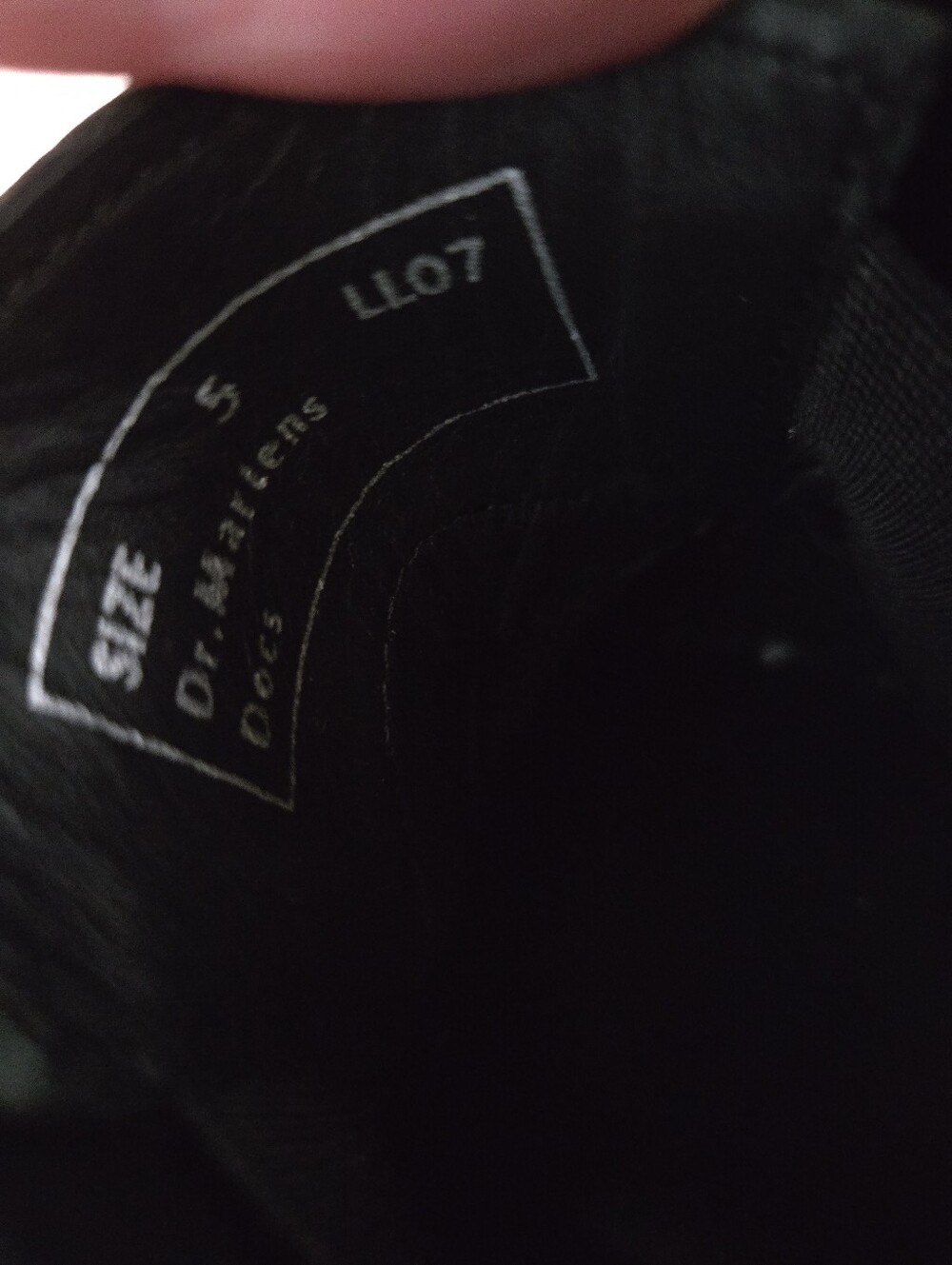 Dr. Martens 1461 Tech 'Carbon Black Yellow' - Picture 6 of 6